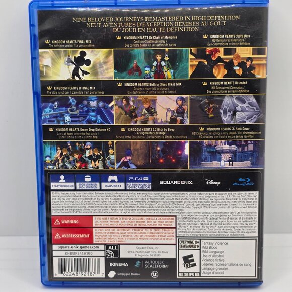 Kingdom Hearts All-In-One Package PlayStation 4 - Picture 5 of 9